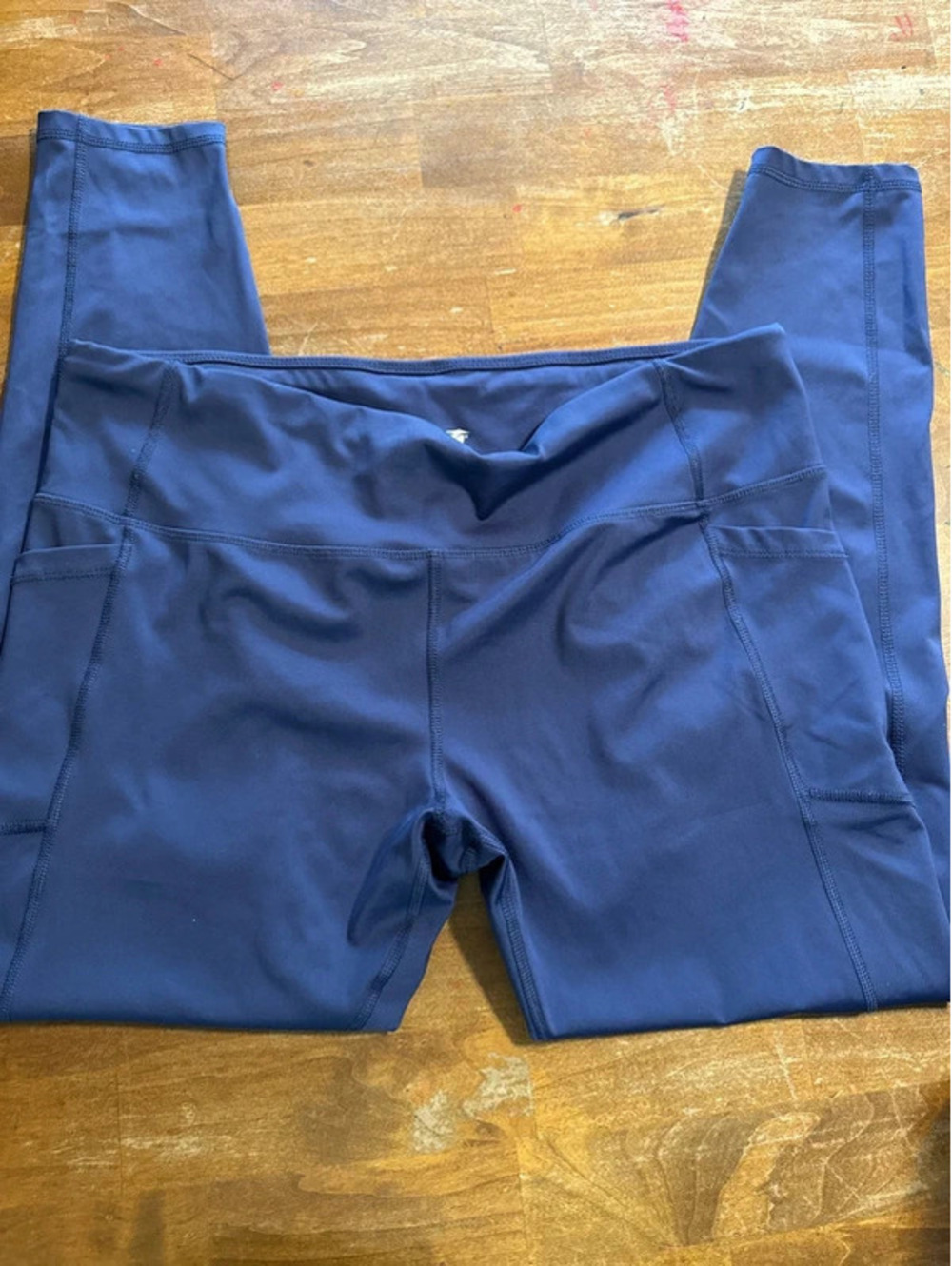 Avia Full Length Leggings Navy Blue xxl